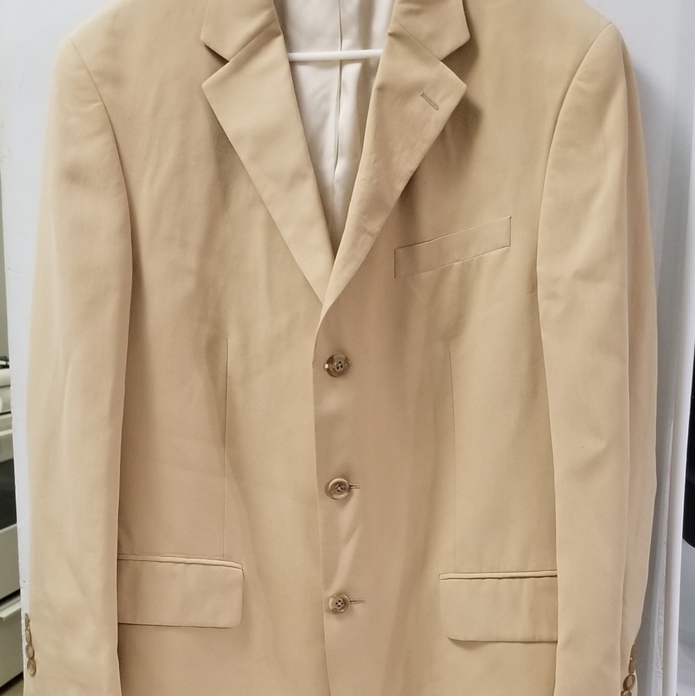 📢NAUTICA JACKET  MEN SIZE 42R cream